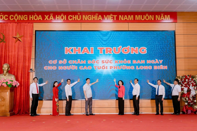 Hà Nội khai trương mô hình đầu tiên chăm sóc sức khỏe ban ngày cho người cao tuổi