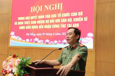 149 cán bộ Công an TP Đà Nẵng nhận nhiệm vụ mới bảo đảm an ninh hàng không