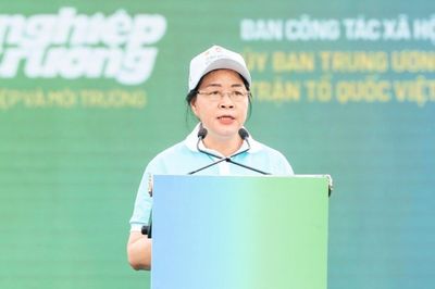 Phát động Phong trào thi đua 'Toàn dân chung tay bảo vệ môi trường, vì một Việt Nam xanh - sạch - đẹp'