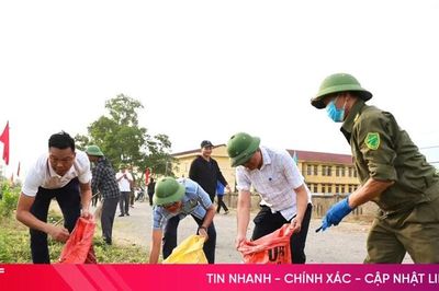 Các địa phương Hà Tĩnh đồng loạt ra quân làm xanh - sạch - đẹp môi trường