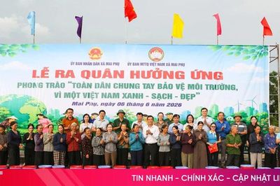 Các địa phương Hà Tĩnh đồng loạt ra quân làm xanh - sạch - đẹp môi trường