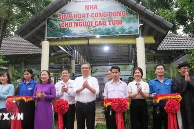 Thành phố Hồ Chí Minh: Ra mắt nhà sinh hoạt cộng đồng cho người cao tuổi