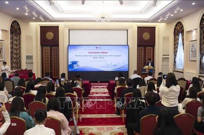 Lưu học sinh Việt Nam tại Bắc Kinh nuôi dưỡng khát vọng cống hiến