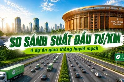Suất đầu tư Quốc lộ 1A mở rộng 'khủng' thế nào so với các dự án giao thông trọng điểm?