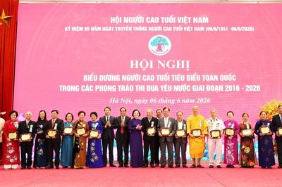 Biểu dương 169 điển hình người cao tuổi tiêu biểu toàn quốc