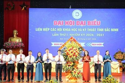 Tiến sĩ Ngô Chí Vinh tái cử chức Chủ tịch Liên hiệp các hội Khoa học và Kỹ thuật tỉnh Bắc Ninh nhiệm kỳ 2026 - 2031