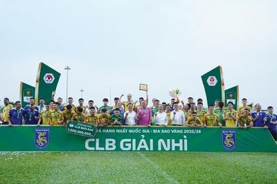 Giành ngôi Á quân hạng Nhất, Bắc Ninh FC hướng tới trận play-off lên V.League