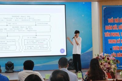 27 đội thanh thiếu niên tranh tài sáng kiến chuyển đổi số