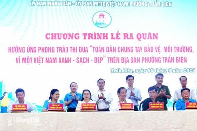 Phường Trấn Biên phát động phong trào toàn dân tham gia bảo vệ môi trường