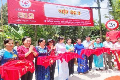 Xã Vĩnh Kim: Khánh thành cầu Việt Úc 3