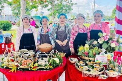 Món ngon hội tụ tại Hội thi Ẩm thực và trưng bày, giới thiệu các món ngon từ trái cây Đồng Tháp