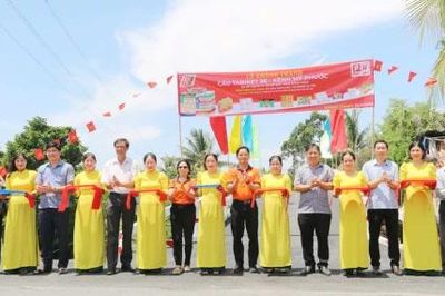 Xã Mỹ Quí: Khánh thành cầu Tabiket 36 - kinh Mỹ Phước