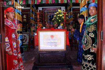Lễ hội rước sắc thần và cúng cầu an ở đình Đảnh Thạnh