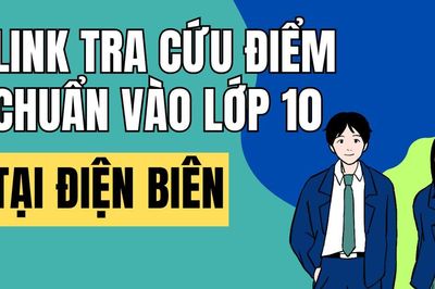 Link tra cứu điểm thi vào 10 năm 2026-2027 tại Điện Biên