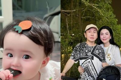 Hoa hậu Phương Lê tập cho con gái nếm thức ăn và hành trình làm mẹ đầy tâm huyết