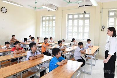 Trên 990 thí sinh làm bài kiểm tra năng lực vào lớp 6 Trường THCS Lê Quý Đôn và Trường THCS Phan Thiết