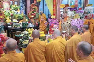 TP.HCM: Tưởng niệm húy nhật Trưởng lão Hòa thượng Thích Thanh Sơn - Thành viên Hội đồng Chứng minh GHPGVN