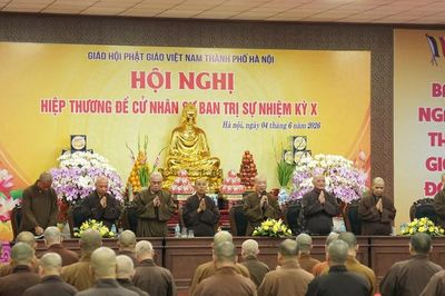 Hà Nội: Hội nghị hiệp thương nhân sự giới thiệu vào Ban Trị sự Phật giáo Thủ đô nhiệm kỳ 2026-2031