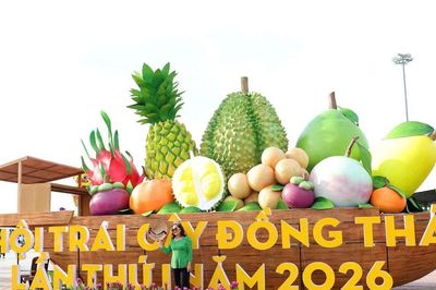 Lễ hội Trái cây Đồng Tháp: Quảng bá trái cây an toàn, chất lượng