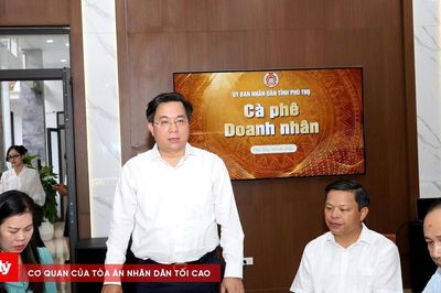 Phú Thọ: Tập trung gỡ 'nút thắt' cho doanh nghiệp xây dựng tại Cà phê doanh nhân