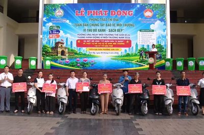 Phường Sơn Tây, Dương Nội hành động vì môi trường xanh