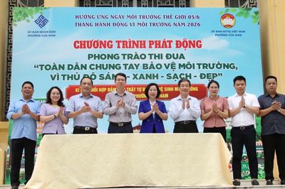 Hà Nội lan tỏa thông điệp 'Toàn dân chung tay bảo vệ môi trường'