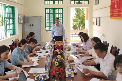 Sở Tư pháp kiểm tra công tác tư pháp, hộ tịch tại xã Tam Kim