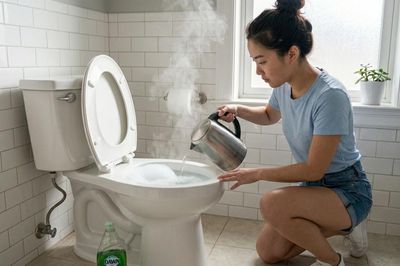 Mẹo thông tắc bồn cầu nhanh bất ngờ