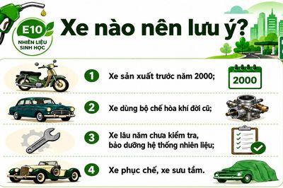 Loại xe nào cần lưu ý khi dùng xăng E10?
