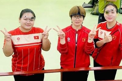 Trịnh Thu Vinh góp công mang HCV đầu tiên về cho bắn súng Việt Nam tại giải Đông Nam Á 2026
