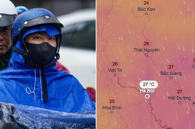 Hà Nội sắp đón không khí lạnh: Có thể giảm 10 độ chỉ sau 24 giờ, kèm mưa to