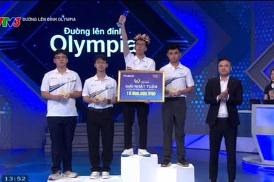 Nam sinh Hải Phòng bứt phá ngoạn mục giành vòng nguyệt quế Tuần Olympia 26
