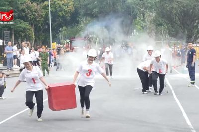 350 vận động viên tham gia Hội thi nghiệp vụ PCCC và CNCH