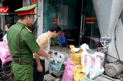 Công an xã Thư Lâm chủ động giữ gìn trật tự đô thị