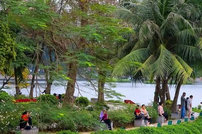 Những không gian xanh 'giải nhiệt' cho người dân Thủ đô mùa nắng nóng