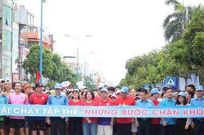 Hải Phòng: Gắn kết người lao động qua Giải chạy 'Những bước chân khỏe đẹp'
