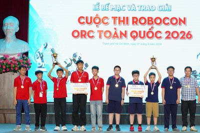 Gần 200 đội thi tranh tài tại vòng chung kết toàn quốc Robocon ORC