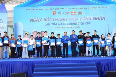 Thanh niên công nhân Gia Lai lan tỏa năng lượng tích cực