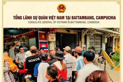 Lan tỏa yêu thương tới bà con gốc Việt tại Tây Bắc Campuchia
