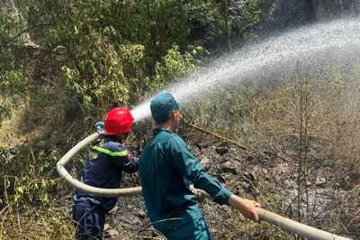 Đà Nẵng khống chế kịp thời vụ cháy rừng giữa thời tiết nắng nóng cao độ