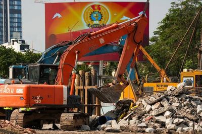 [GALLERY] Khẩn trương chuẩn bị thi công tuyến đường sắt đô thị số 5