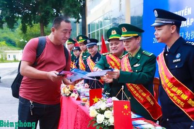 Lan tỏa ý thức thượng tôn pháp luật trên tuyến biên giới Việt Nam-Trung Quốc
