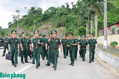Bộ Tư lệnh Bộ đội Biên phòng kiểm tra công tác chuẩn bị tổ chức Chương trình Giao lưu hữu nghị Quốc phòng biên giới Việt Nam - Lào lần thứ 3