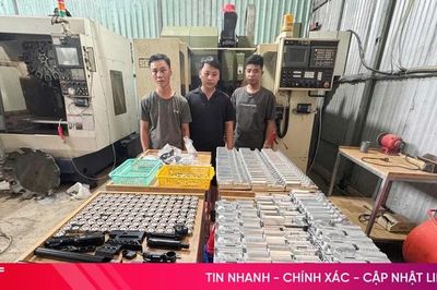 Công an Hà Tĩnh triệt xóa 2 cơ sở sản xuất vũ khí quân dụng trái phép quy mô lớn