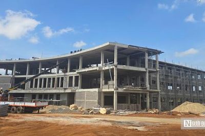 Cận cảnh những ngôi trường tiền tỷ đang thành hình nơi biên giới Lâm Đồng