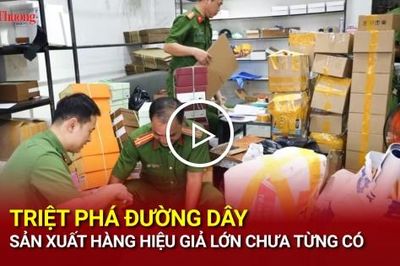 Cần Thơ: Triệt phá đường dây sản xuất hàng hiệu giả lớn chưa từng có