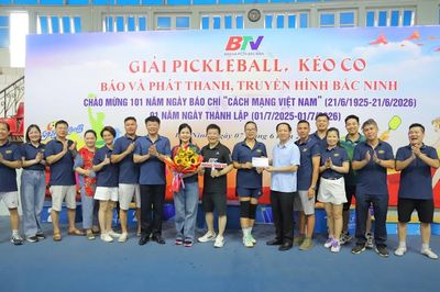 Báo và Phát thanh, Truyền hình Bắc Ninh: Sôi nổi giải thể thao chào mừng Ngày báo chí cách mạng Việt Nam