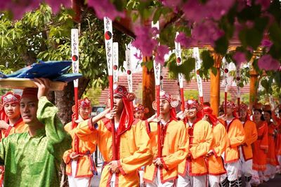 Khi bả trạo hòa nhịp đương đại