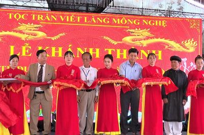Khánh thành nhà thờ tộc Trần Viết ở xã Xuân Phú