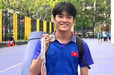 Lương Đức Phước giành huy chương đồng Giải điền kinh Đài Bắc Trung Hoa mở rộng 2026